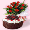 Send Roses & cake to Goa