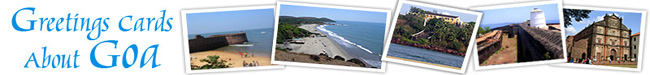 Send Greeting Cards to People about Goa
