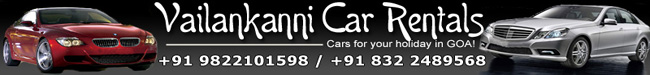 Vailankanni Car Rentals in Goa