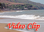 Video clip of Anjuna Beach In Goa