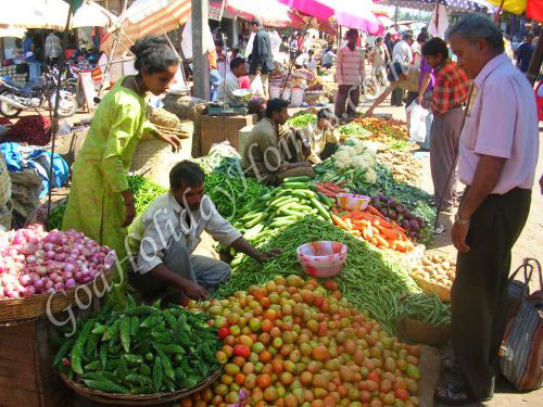 Mapusa Market in Goa