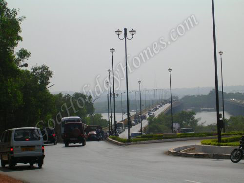 Panjim Bridge in Goa