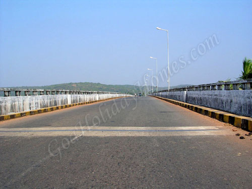 Siolim Bridge in Goa