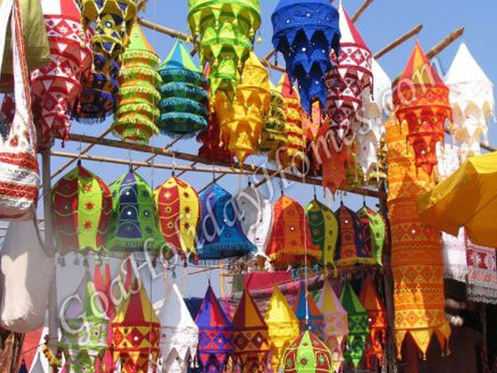 Anjuna Flea Market in Goa