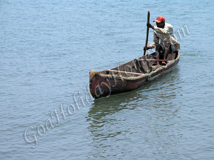 Chapora Beach in Goa