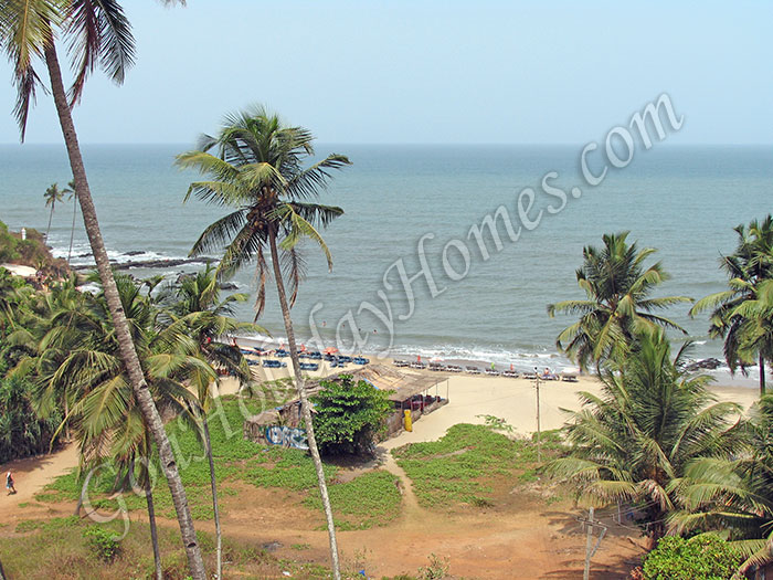 Vagator Beach in Goa