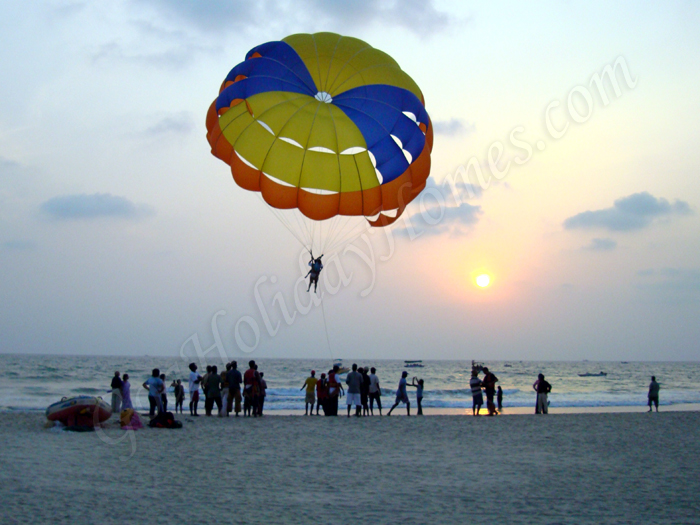 Parasailing in Goa in Goa