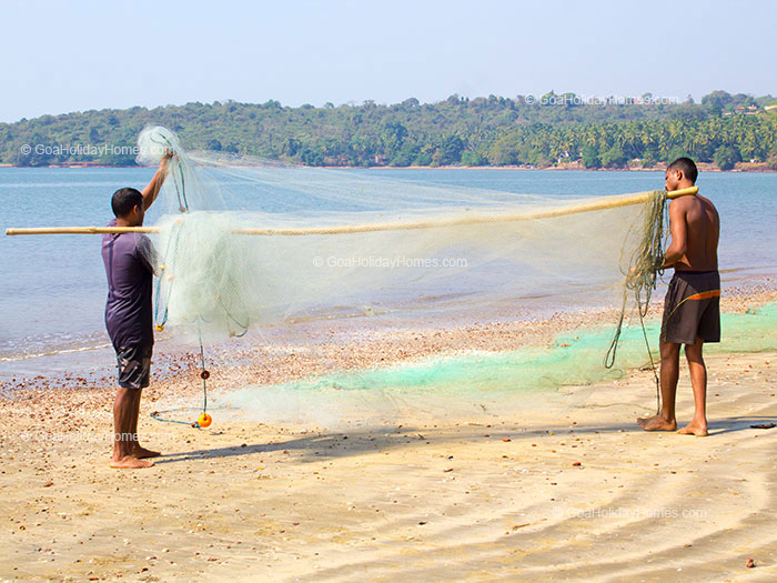 Bambolim Beach in Goa