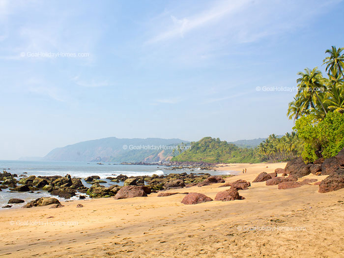 Dharvalem Beach in Goa