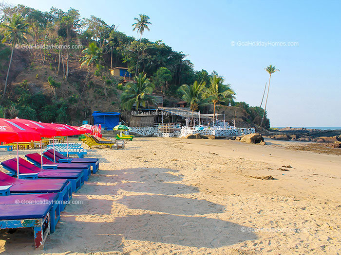 Ozran Beach in Goa